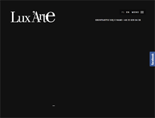 Tablet Screenshot of luxarte.pl